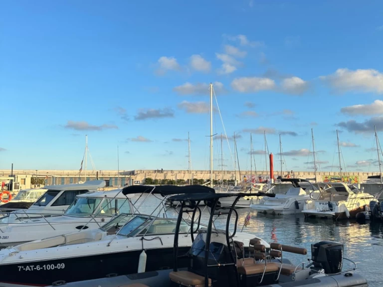 Rio Rio 700 Cruiser charter bareboat or captained in  Cala d'Or