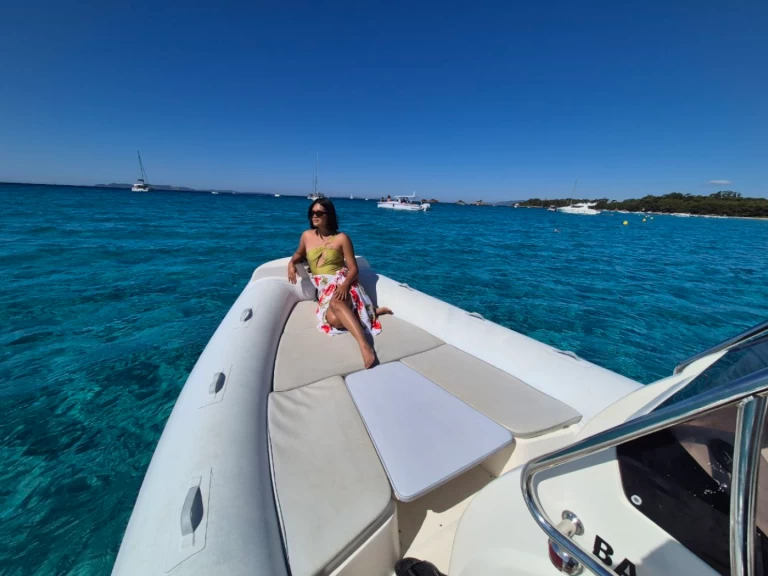 Bareboat Rental RIB Nautica Led with a boat licence