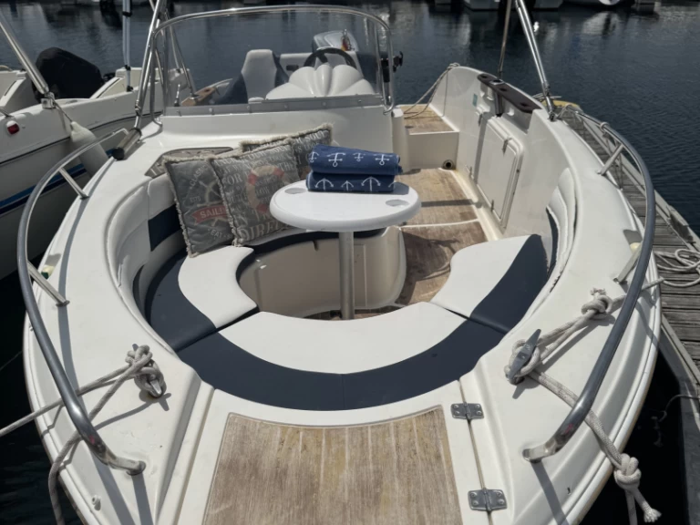 Quicksilver Quicksilver 600 Commander charter bareboat or captained in  Porto Deportivo Sanxenxo