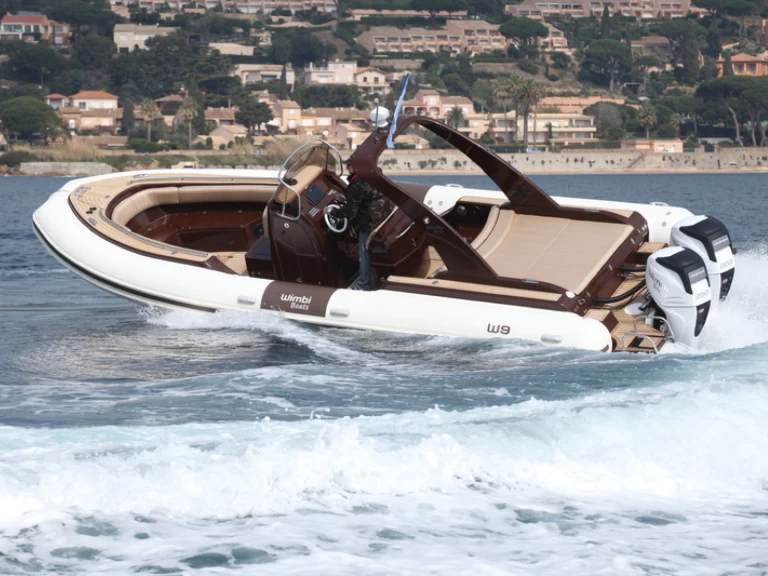 RIB rental in Lège-Cap-Ferret - Wimbi Boats W9
