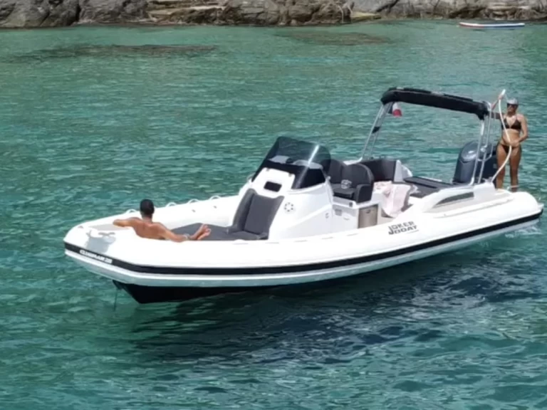 Bareboat Rental RIB Joker Boat with a boat licence