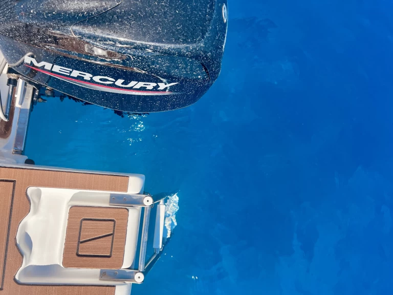 Bareboat Rental Motorboat Poseidon with a boat licence