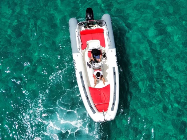 RIB rental with or without captain Bwa Gapeau