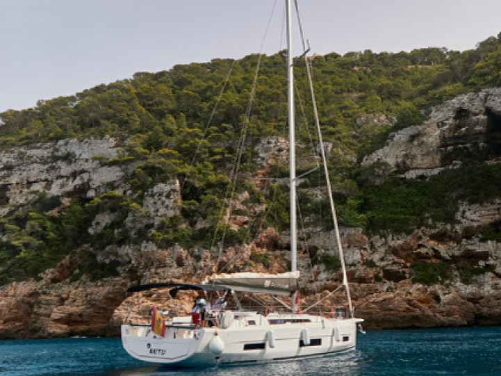 Dufour Dufour 470 charter bareboat or captained in  Sant Antoni de Portmany