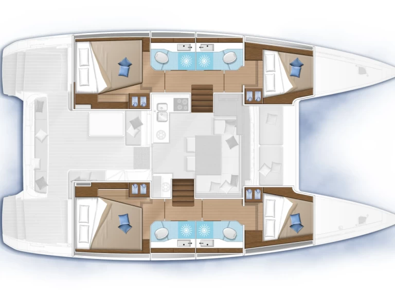 Catamaran rental in Sant Antoni de Portmany - Lagoon Lagoon 40