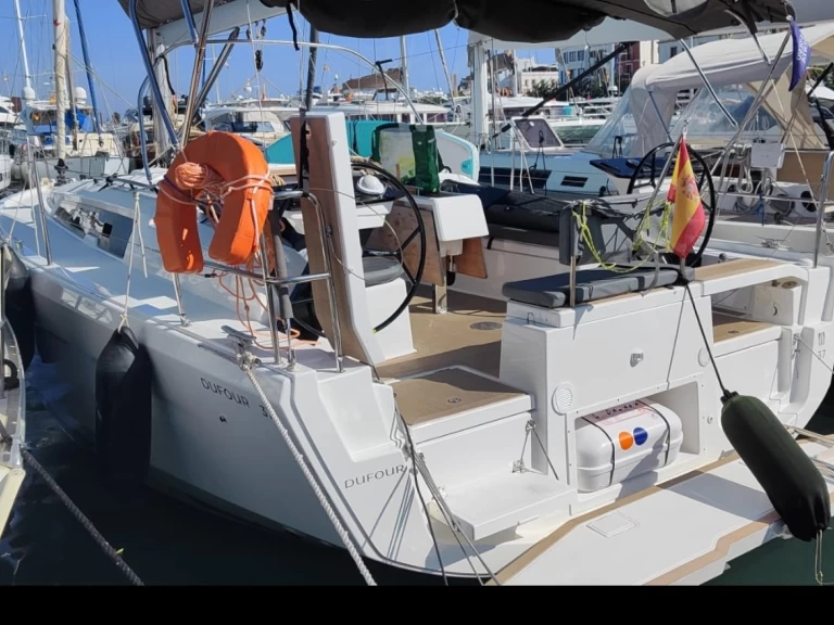 Dufour Dufour 37 charter bareboat or captained in  Sant Antoni de Portmany