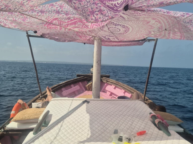 Motorboat rental with or without captain Llaut La Savina