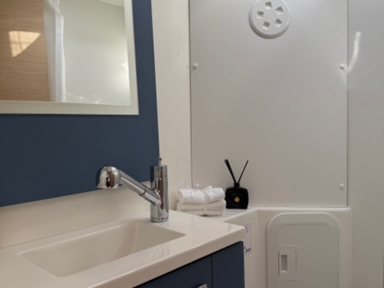 Bareboat Rental Catamaran Fountaine Pajot with a boat licence