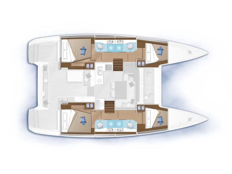 Catamaran for rent Sant Antoni de Portmany at the best price