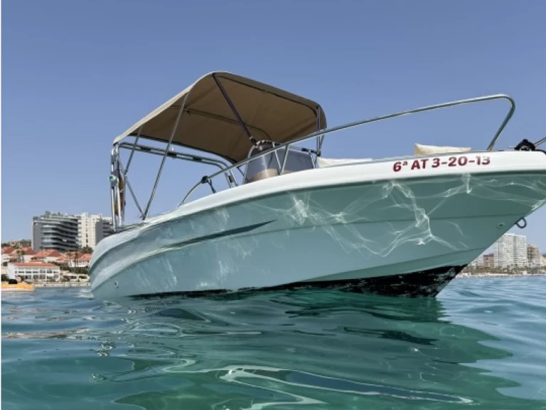Sessa Marine Key Largo 23 charter bareboat or captained in  Alicante