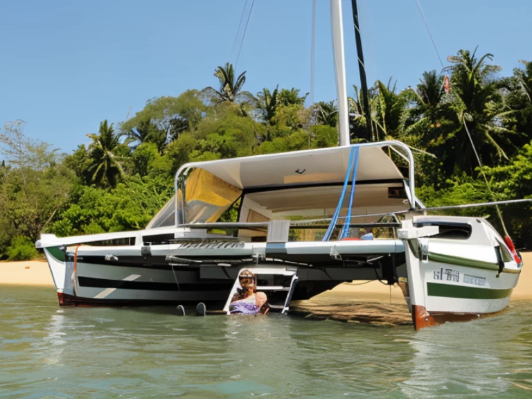 Wharram Tiki 30 charter bareboat or captained in  Mueang Phuket