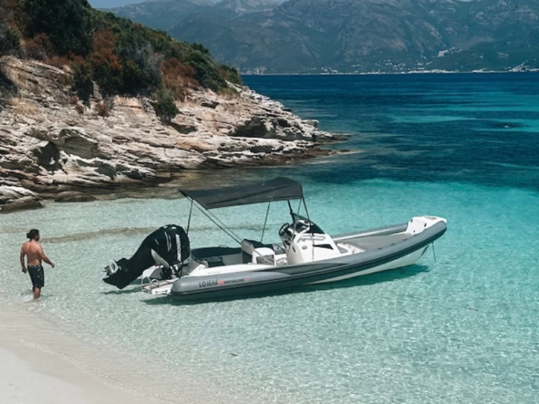 RIB rental in Saint-Florent - Lomac Adrenalina 7.5