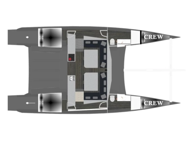 Luna Luna 47 Power in Split on SamBoat