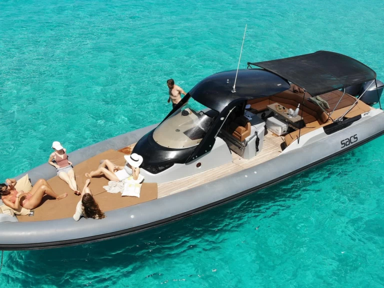 Sacs Strider 13 charter bareboat or captained in  Ibiza Town