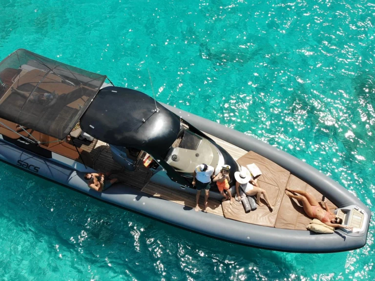 Motorboat rental in Ibiza Town - Sacs Strider 13