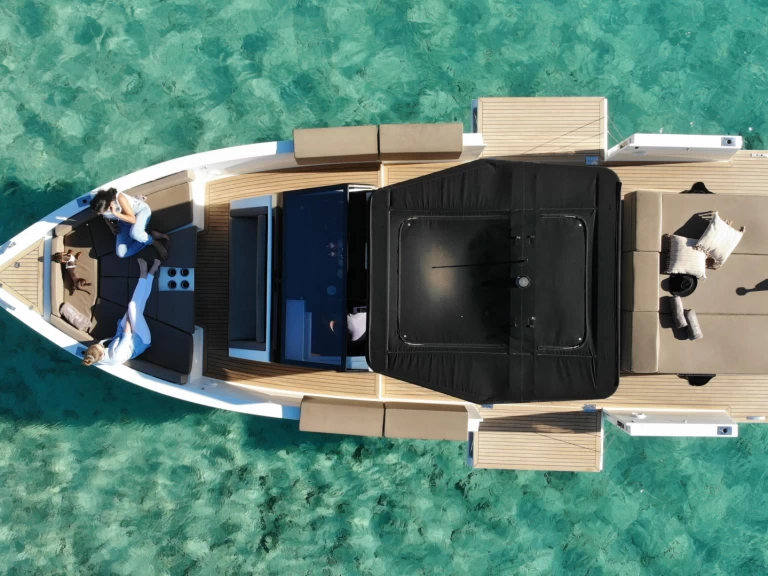 De Antonio D34 charter bareboat or captained in  Ibiza Town