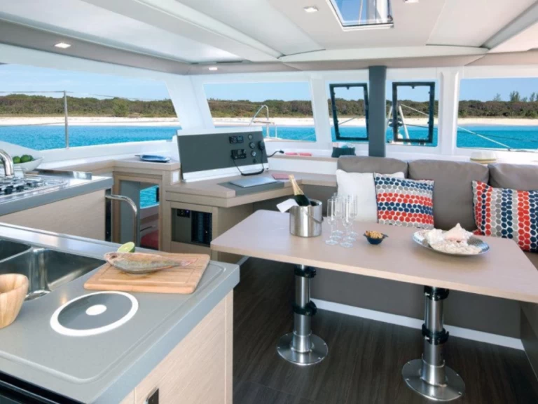 Bareboat Rental Catamaran Fountaine Pajot with a boat licence