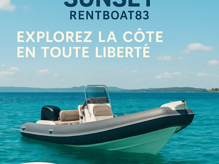 Bareboat Rental RIB Joker Boat with a boat licence