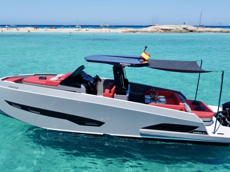 KUMBRA 34 charter bareboat or captained in  Ibiza Town