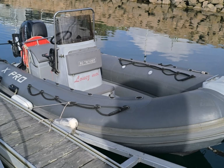 RIB rental with or without captain 3dtender Trébeurden