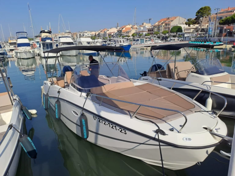Motorboat rental in Cambrils - Quicksilver Activ 755 Sundeck