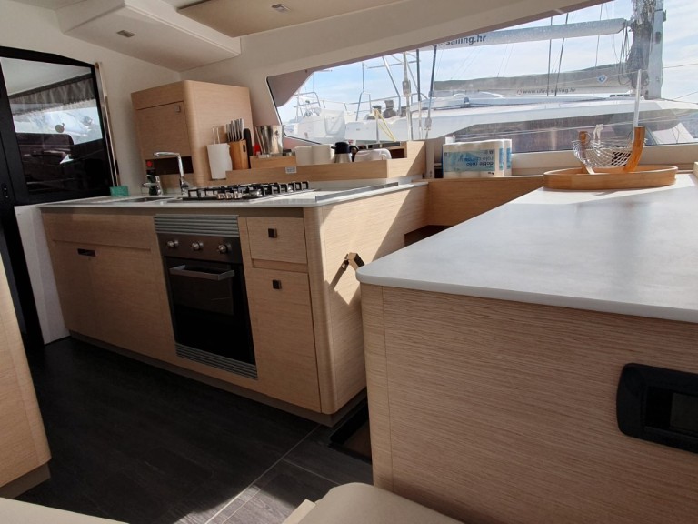 Fountaine Pajot Aura 51 charter bareboat or captained in  Seget Donji