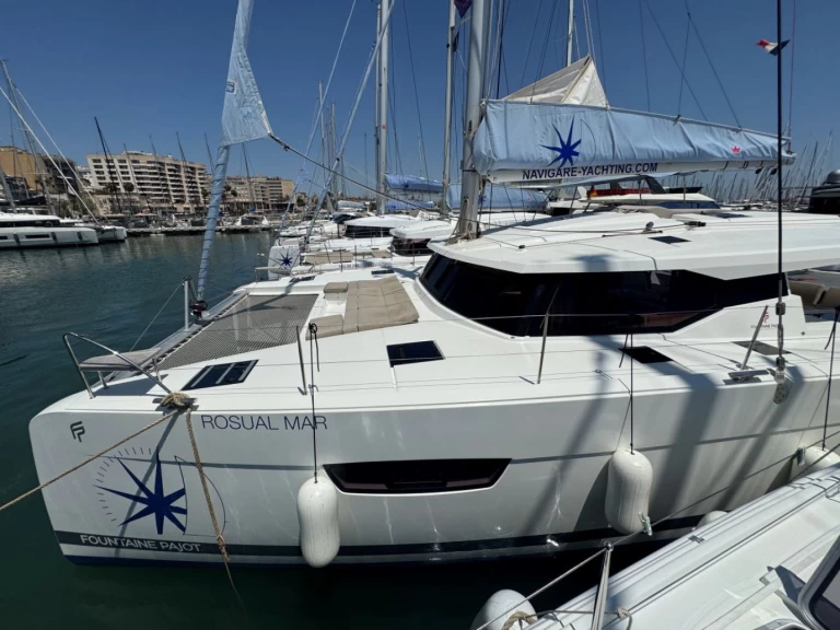 Fountaine Pajot Astrea 42 charter bareboat or captained in  Palma de Mallorca