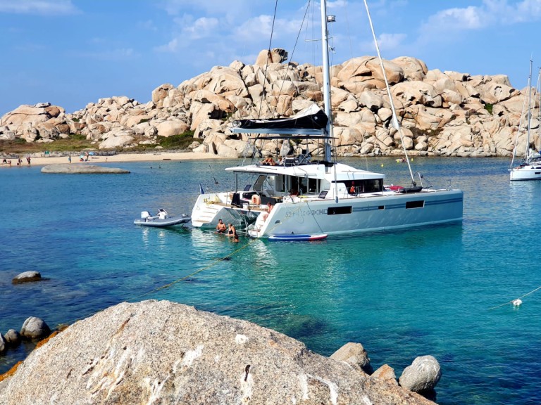 Yacht charter Ajaccio cheap Lagoon 52 F