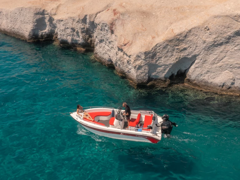 Motorboat rental in Mílos - Poseidon BLU WATER 185