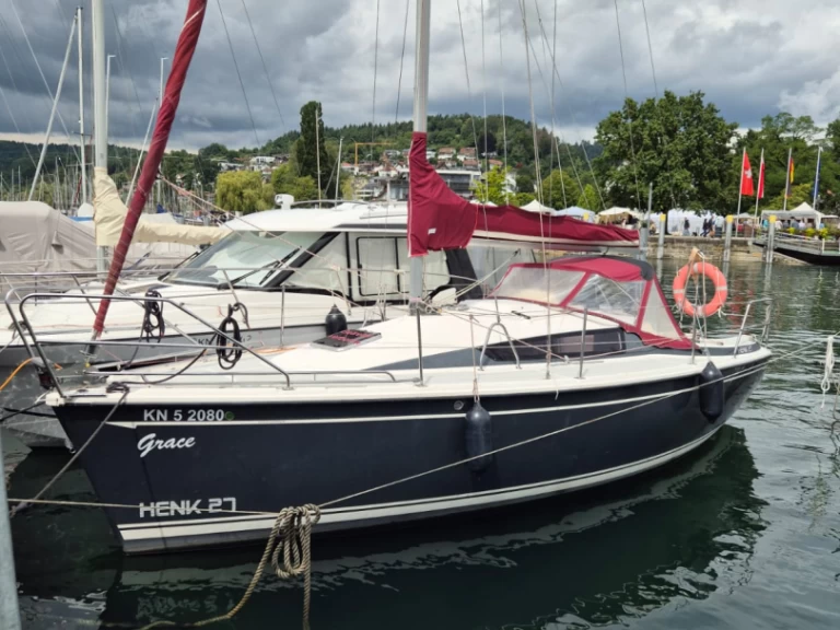 henk 27 charter bareboat or captained in  Bodman-Ludwigshafen