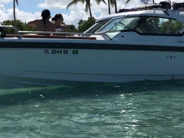 Bareboat Rental Luxury Yacht Axopar with a boat licence