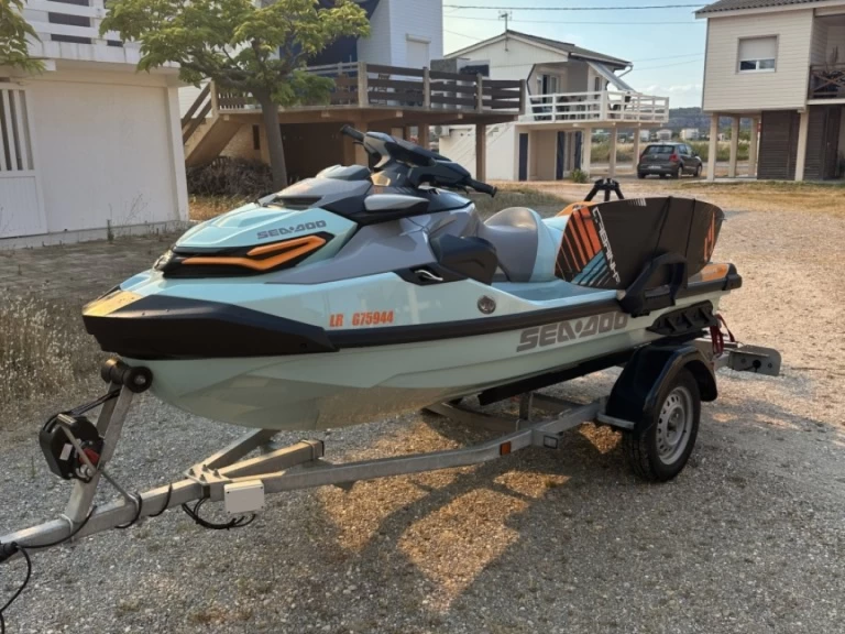 Bareboat Rental Jet ski Sea-Doo with a boat licence