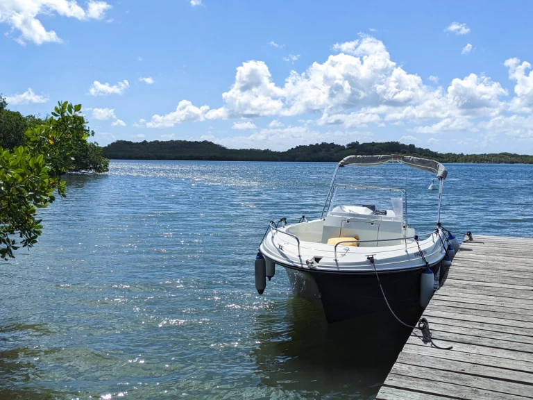 Motorboat rental with or without captain Pacific Craft Port-Louis
