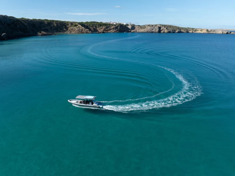 Bareboat Rental RIB Hydrosport with a boat licence