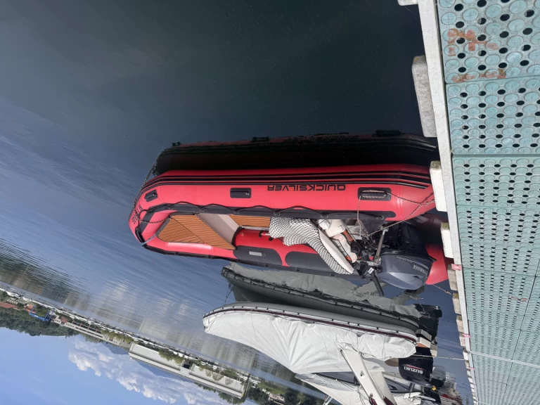 RIB rental with or without captain Quicksilver Ornex