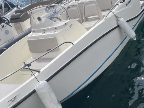 Rent a Quicksilver Activ 555 Open Marseille