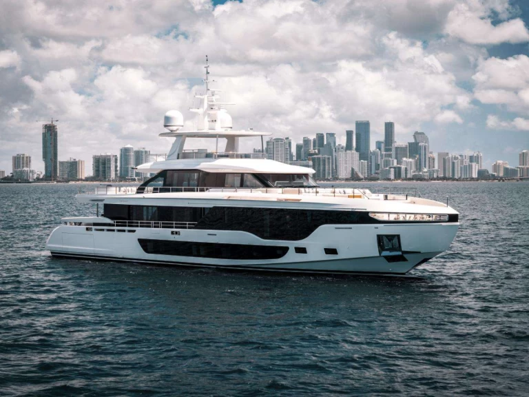Azimut Tycoon charter bareboat or captained in  Miami