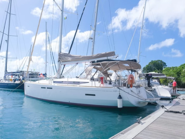 Sailboat rental with or without captain Jeanneau Parish of Saint George