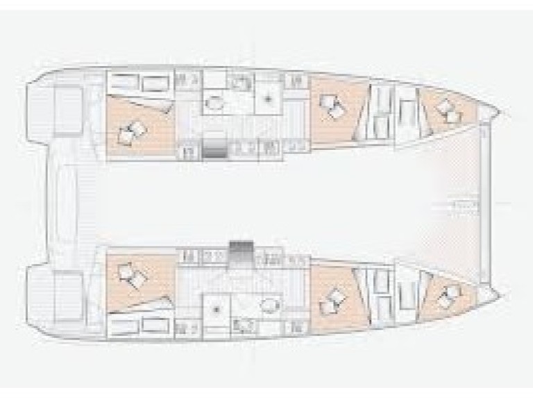 Catamaran rental in Gouvia - Excess Excess 11