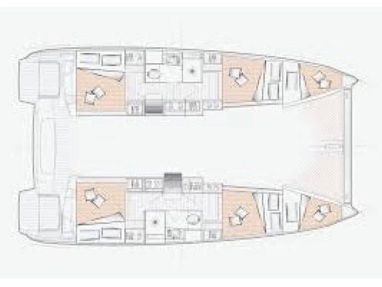 Catamaran rental in Gouvia - Excess Excess 11