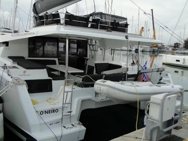Fountaine Pajot Elba 45 charter bareboat or captained in  Alimos