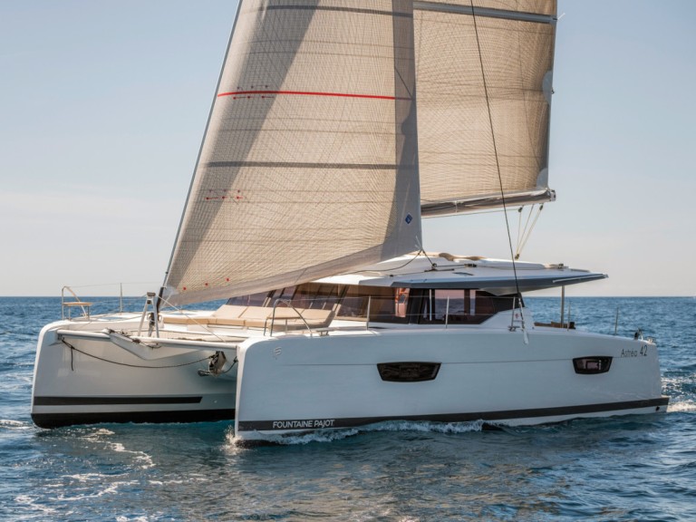 Catamaran rental with or without captain Fountaine Pajot Road Town
