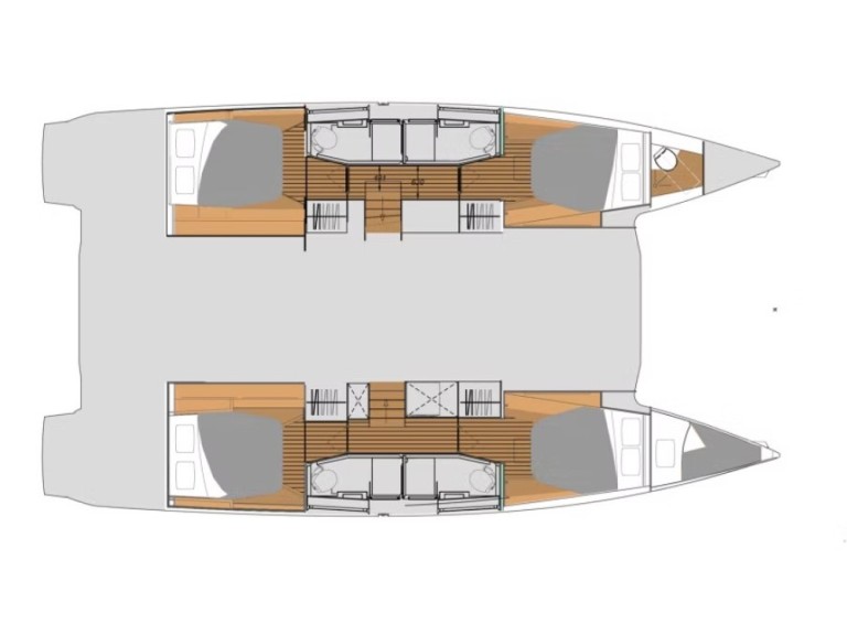 Fountaine Pajot Elba 45 charter bareboat or captained in  Road Town