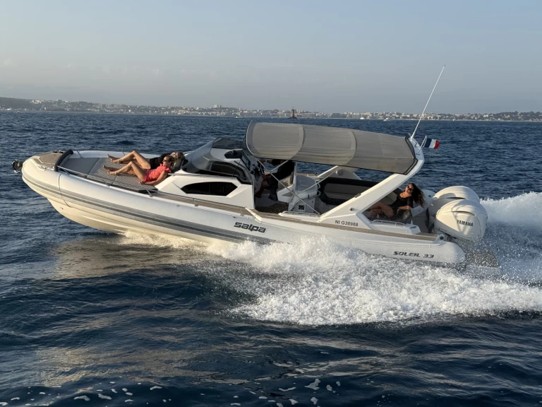 RIB rental with or without captain Salpa Antibes