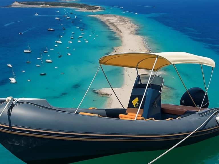 Yacht charter Marina Formentera cheap Almar 585