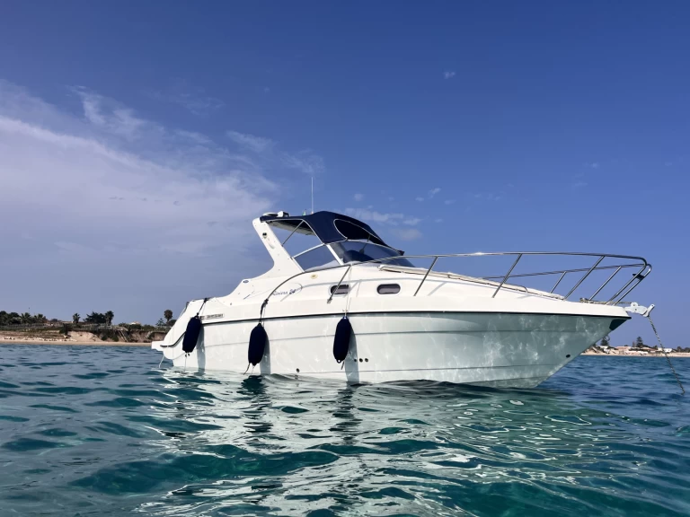 Bareboat Rental Motorboat Saver with a boat licence