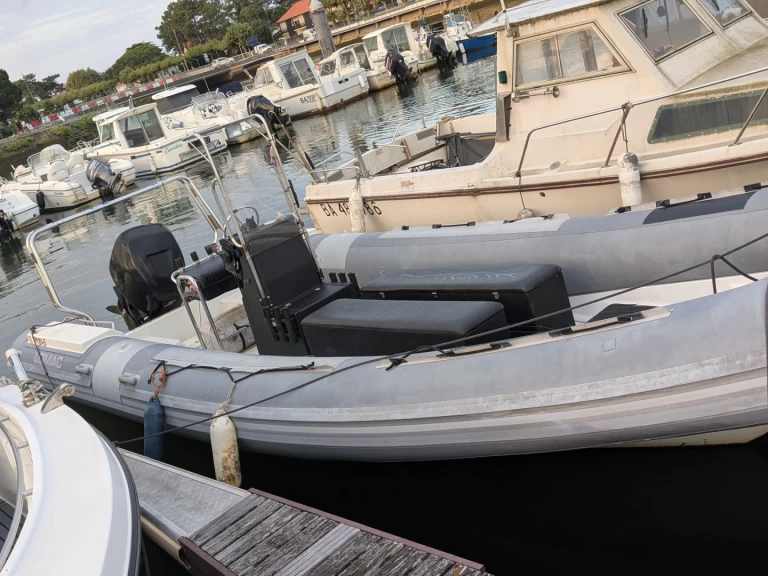 RIB rental with or without captain Lomac Capbreton