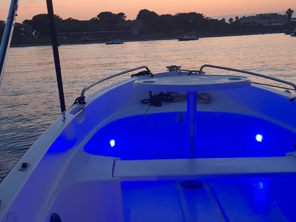 Bareboat Rental Motorboat Alfa yatch  with a boat licence