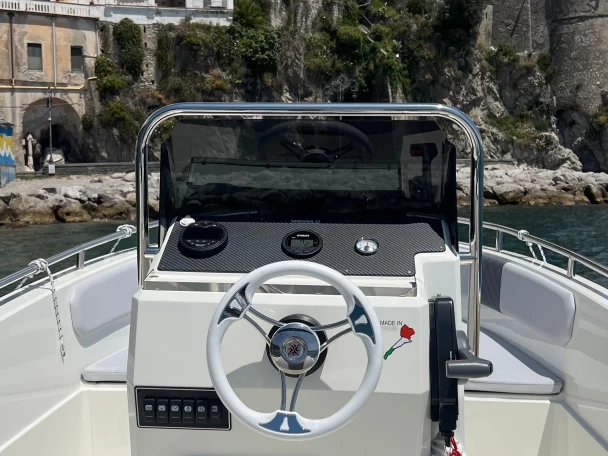 Allegra Boats All 19 Open charter bareboat or captained in  Amalfi