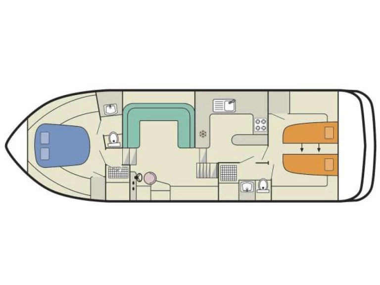 Yacht charter Branges cheap Royal Mystique A